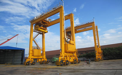 rubber tyred gantry crane
