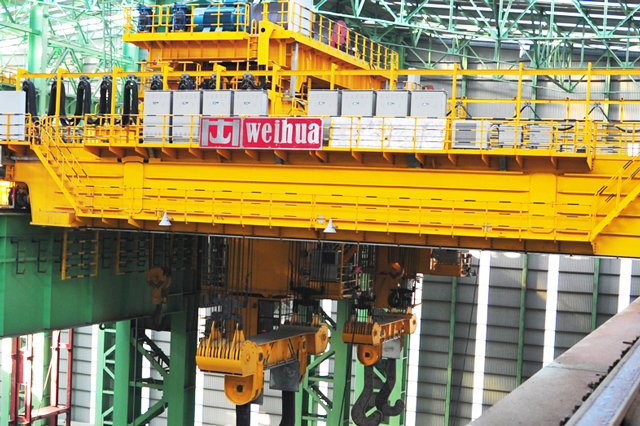 Double girder overhead crane