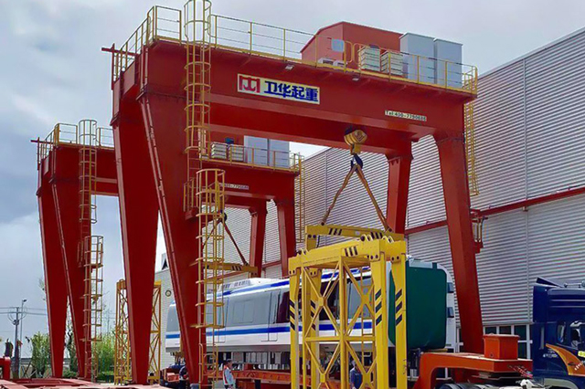What is a gantry crane used for?