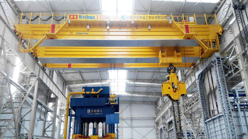 Single girder bridge crane