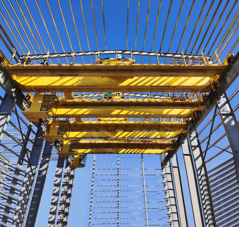 2 ton overhead bridge crane