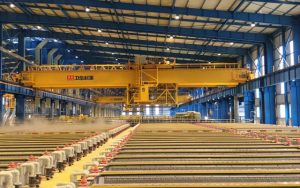 bridge crane installation