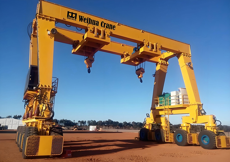40 Ton Rubber Tyred Gantry Crane (RTG)