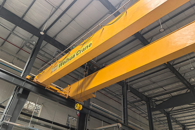32 Ton Double Girder Overhead Crane With Hoist Trolley
