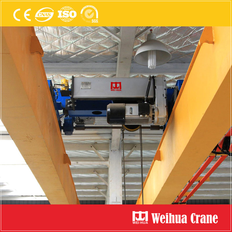 32 ton double girder overhead crane with hoist trolley
