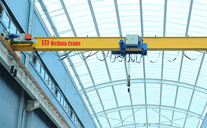 12 ton overhead crane with electric hoist